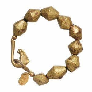 We Dream in Colour Jayta Brass Bead Bracelet